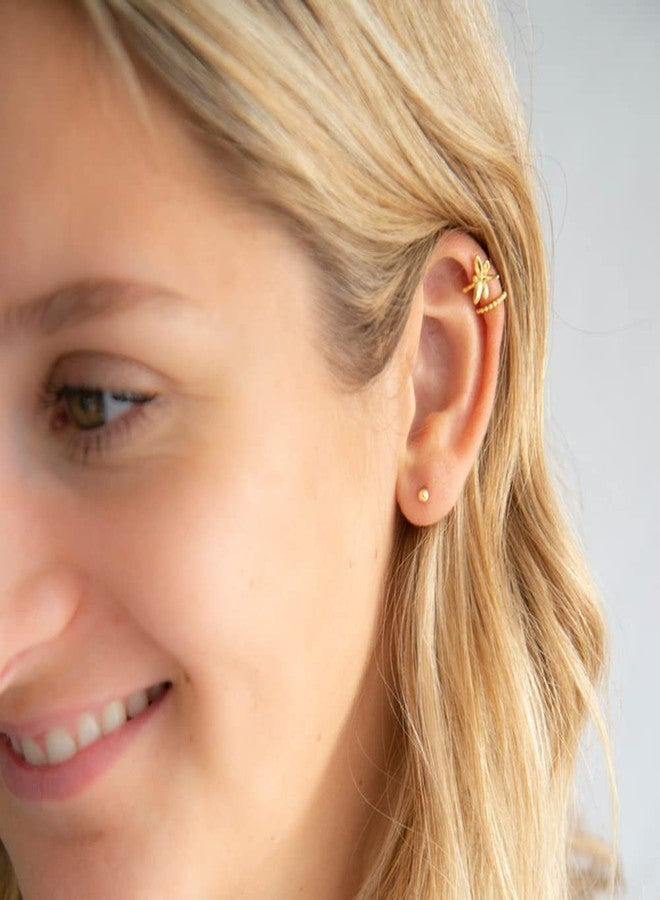 MOROYA 10 Pairs Cuff Earrings for Women ,Zircon Needle Ear Cuffs Wrap Stud Earrings Minimalist Trendy Dainty Ear Wrap Piercing Earrings, Copper, created zircon gemstone - Image 2